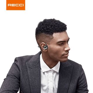 Tai Nghe Bluetooth Recci Đen REP W63 BLACK
