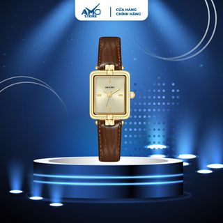 Đồng Hồ Đeo Tay Nữ San Moritz SM-IB6698-BRW Dây Da
