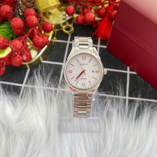 Đồng hồ nữ cao cấp ROSSINI 5578W01A - dây thép không gỉ màu bạc - mặt tròn màu trắng size 30mm