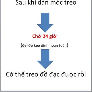 Vỉ 2 móc dán tường chịu lực 3.5 kg siêu dính HÒA HỢP 8899