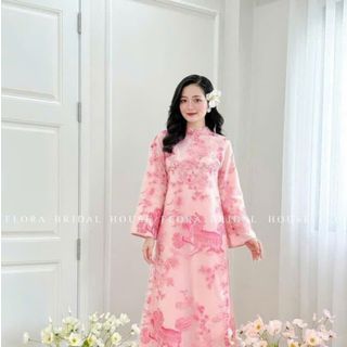 sỉ buôn áo dài cách tân mẹ bé gái mẫu hót giá sỉ tại xưởng