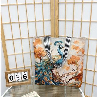 Túi Vải Tote , Túi Vải Canvas Quai xách hoa văn 2D mẫu 2025 ( Hàng Giá Tận Xưởng )