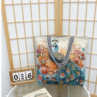 Túi Vải Tote , Túi Vải Canvas Quai xách hoa văn 2D mẫu 2025 ( Hàng Giá Tận Xưởng )