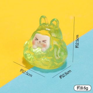 XẢ HÀNG CHARM KIKI phát sáng (2,5cm) chất liệu dạ quang - đồ chơi dạ quanh-Diy