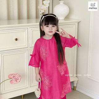 Áo dài cách tân bé gái cao cấp