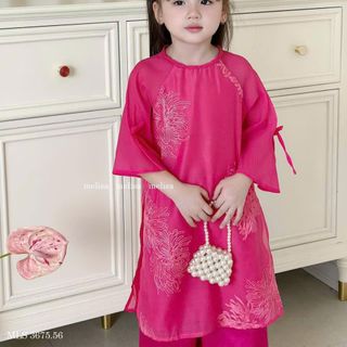 Áo dài cách tân bé gái cao cấp