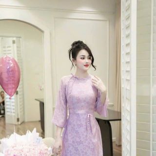 sỉ buôn áo dài cách tân nữ gấm lụa cao cấp