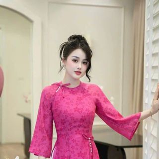 sỉ buôn áo dài cách tân nữ gấm lụa cao cấp