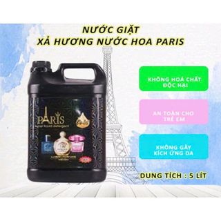 NƯỚC GIẶT XÃ PARIS HƯƠNG NƯỚC HOA 5 LÍT