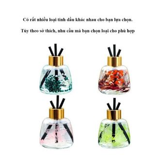 Lọ Tinh Dầu Khử Mùi Ô Tô Thiên Nhiên Nguyên Chất , Khuếch Tán Nước Hoa Cao Cấp 120ml