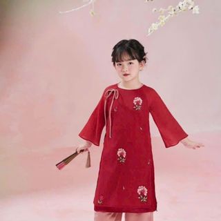 sỉ buôn áo dài mẹ bé cao cấp giá tại xưởng