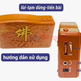 Máy niệm kinh 5 bài chùa hoằng pháp