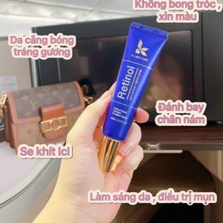 Kem dưỡng retinol dưỡng trắng, căng bóng, chống lão hóa K Lady Care BAKUCHIOL 2% + Retinol 0.5% 30ml