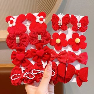 SET 8 Kẹp tóc trang trí cho bé mẫu mpiws nhất 2025