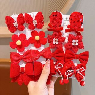 SET 8 Kẹp tóc trang trí cho bé mẫu mpiws nhất 2025