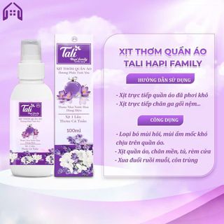 Xịt thơm quần áo TALI