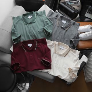 Polo nam Basic. Chất cotton gai Milang Cao Cấp