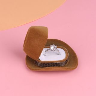 Hộp nhẫn chiếc mũ quà tặng độc đáo, tạo sự bất ngờ cho buổi tiệc ( Hàng Giá Tận Xưởng )