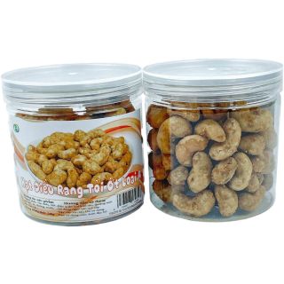 Hạt điều rang vị tỏi ớt Hủ 200G