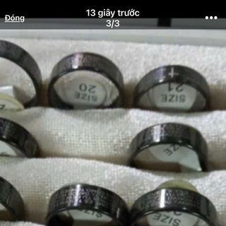 Nhẫn inox deo tay
