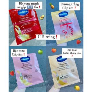 Gói tắm trắng da toàn thân Vaseline