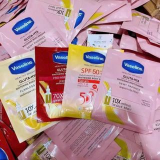 Gói tắm trắng da toàn thân Vaseline