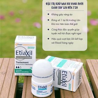 Lăn khử mùi Etiaxil (da nhạy cảm - xanh lá) 15ml