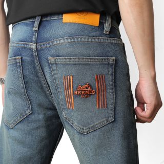 Quần jean dài nam. Chất Jean dày dặn có thun co giãn thoải mái. Mền mịn