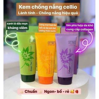 Kem Chống Nắng Cellio 70g