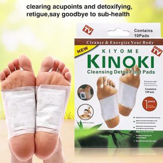 HỘP 10 MIẾNG DÁN CHÂN THẢI ĐỘC KINOKI