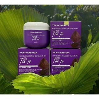 Kem Dưỡng Trắng Da Body Tía Tô Tony Detox