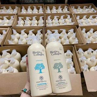 Bộ dầu gội xả Biotin Collagen 1000ml