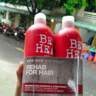 Bộ Dầu Gội Xả Tigi Đỏ Bed Head