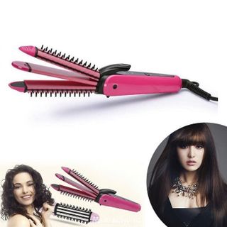 Máy Làm Tóc 3 In 1 Đa Năng Lược Điện Nova