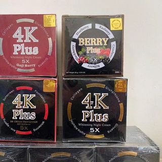 Kem 4K PLUS Đen, 4K PLUS ĐỎ