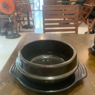 Đế melamine của thố sứ kiểu Hàn Quốc, đĩa lót dùng cho nồi đất, thố đất, thố cơm trộn, bát phở