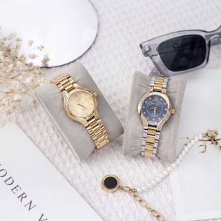Đồng hồ nữ dây inox Bonaier 808 mặt tròn chính hãng đeo tay thời trang