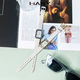 Đồng Hồ Dây Da Olivia 7 Fi Mặt Chữ Nhât Đính Đá Trong Và Ngoài , Thoải Mái Khi Đeo Many