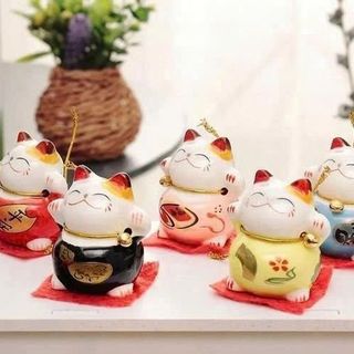 BỘ 5 MÈO THẦN TÀI MAY MẮN