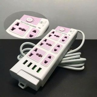 Ổ CẮM ĐIỆN CYX 218 CÓ 4 CỔNG SẠC