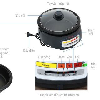 Nồi lẩu điện Supor HFK26EVN-130 4 lít