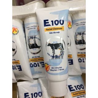 Sữa Rửa Mặt E100 Tinh Chất Sữa Bò