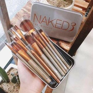 Bộ cọ trang điểm NAKED3 (12 cây)