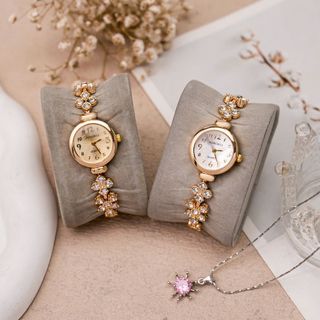 Đồng hồ lắc tay nữ Hongrui 0013818 mặt tròn đeo tay thời trang