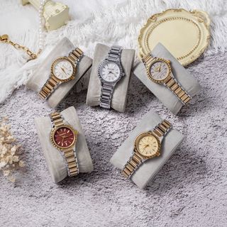 Đồng hồ nữ dây inox Bonaier 364A mặt tròn chính hãng đeo tay thời trang