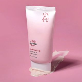 Kem chống nắng Hàn Quốc Pretty Skin Pink Tone Up