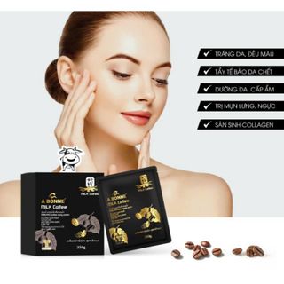 Hộp tẩy da chết muối cafe cacao Abone 350g