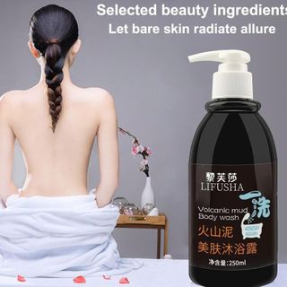 Sữa Tắm Làm Trắng Bùn Núi Lửa LIFUSHA 250ml