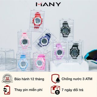 Đồng hồ điện tử trẻ em Itaitek 615L bé trai bé gái năng động chống thấm nước