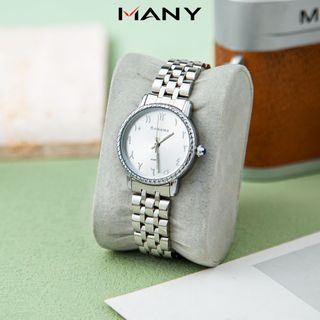Đồng Hồ Thời Trang  Bonaier 254 Fi Mặt Đồng Hồ Viền Vàng Sang Trọng, Thoải Mái Khi Đeo MANY